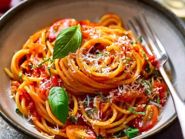 Authentic Pasta Pomodoro: Simple Sauce, Perfectly Balanced