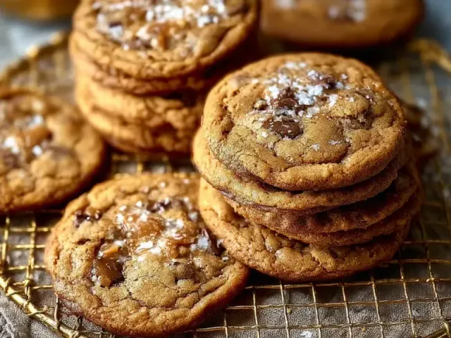 Brown Butter Toffee Cookies That Stay Chewy for Days