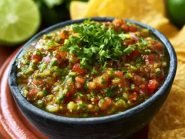 Chunky Cilantro-Lime Salsa Recipe for Perfect Texture