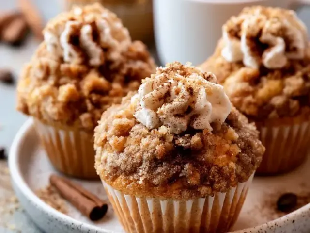 Coffee Cake Muffins: Tender, Crumb-Topped & Easy