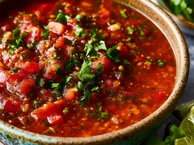 Cooked Stovetop Salsa Roja: Bright, Smoky, and Ready in 20 Minutes