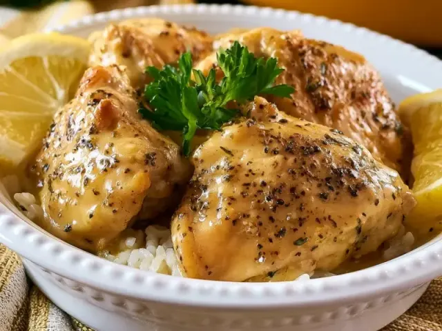 Crockpot Lemon Pepper Chicken: Tender, Tangy, and Effortless