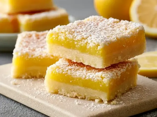 Easy Lemon Bars with a Perfectly Tangy Filling