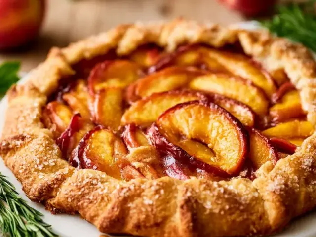 Fresh Peach Galette Recipe: Easy Rustic Summer Dessert