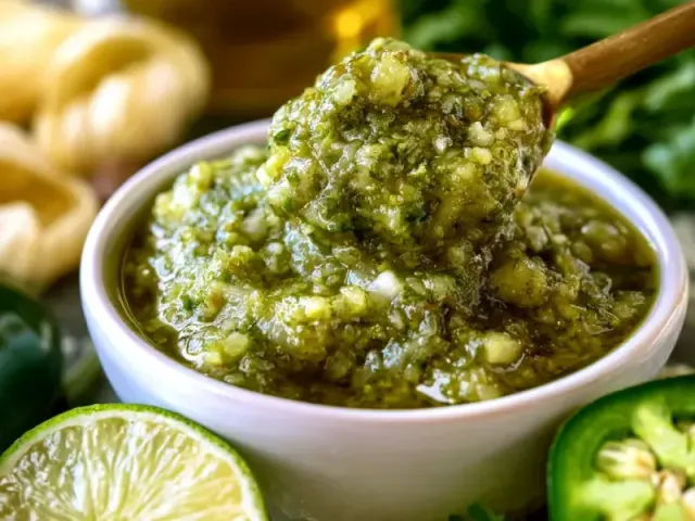 Garden Fresh Salsa Verde – Bright & Easy Weeknight Sauce