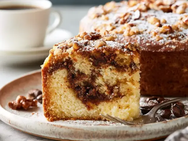 Greek Yogurt Coffee Cake Recipe – Moist & Tangy
