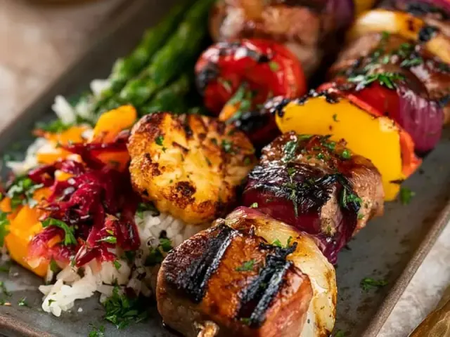 Grilled Summer Kebab Dinner: Simple Skewer Method