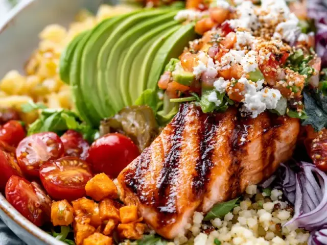 Healthy Summer Salmon Bowl: Bright, Fresh & Fast