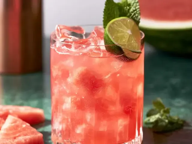 How to Make an Aesthetic Watermelon Cooler (No Juicer Needed)