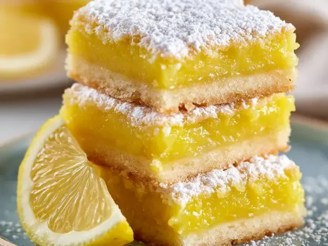 How to Make Classic Lemon Squares with a Perfectly Tangy Filling
