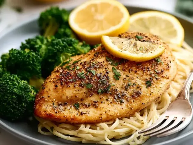 Lemon Pepper Chicken Dinner Plate That Actually Works