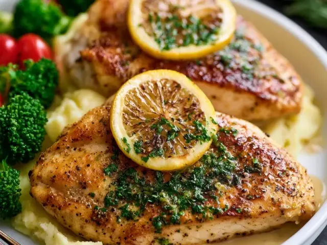 Lemon Pepper Chicken: Quick Skillet Recipe with Crispy Skin
