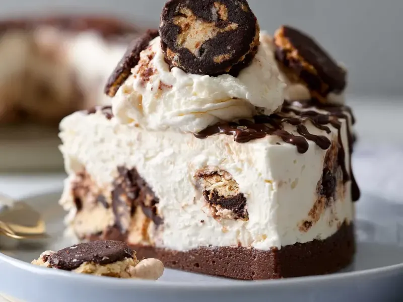 No-Churn Ice Cream Cake: One Pan, No Machine
