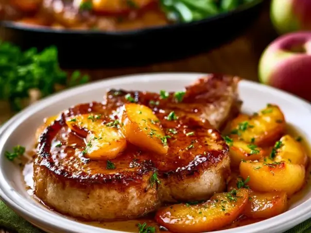 Peach Glazed Pork Chops: Sweet & Savory Weeknight Dinner