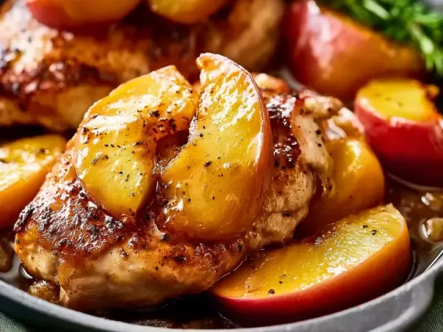 Savory Peach Chicken Skillet: A 30-Minute One-Pan Dinner