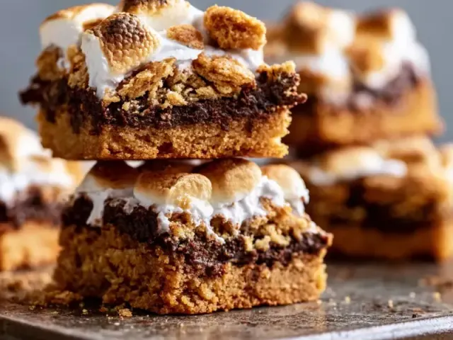 S'mores Cookie Bars: Gooey Graham Cracker & Chocolate Treat