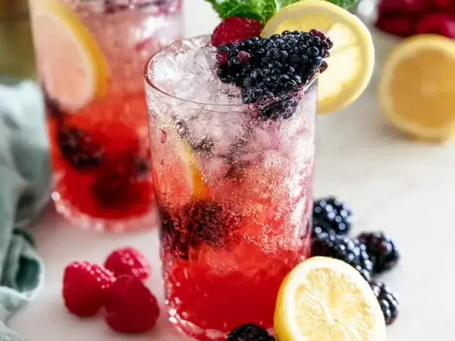 Sparkling Berry Lemonade: The Perfect Fizz Ratio