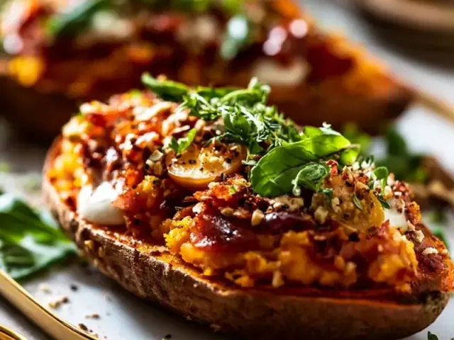 Stuffed Sweet Potato Lunch for Meal Prep That Actually Works