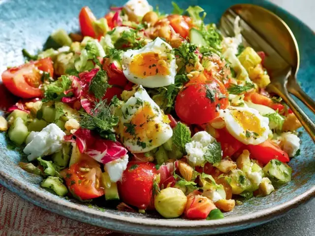 Summer Chopped Lunch Salad: Crisp, Fast & Satisfying