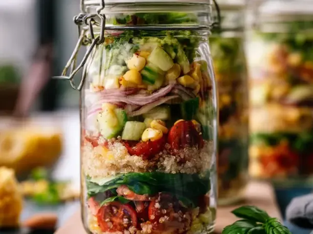 Summer Lunch Salad Jars That Stay Crisp All Week