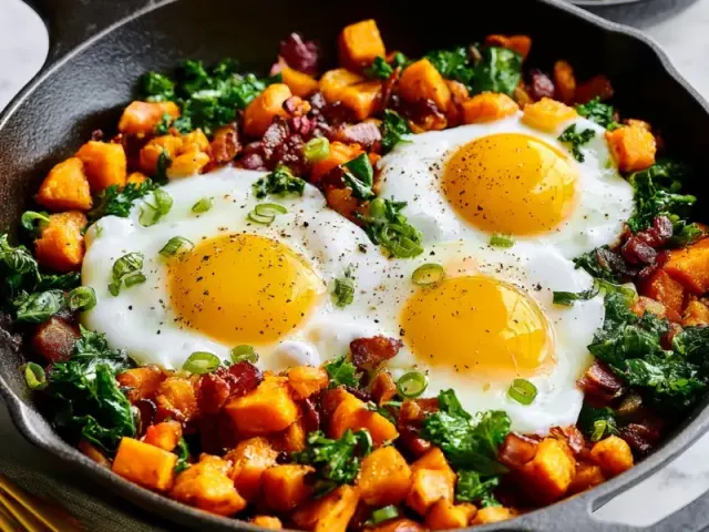 Sweet Potato Breakfast Hash: Crispy Edges, Soft Center